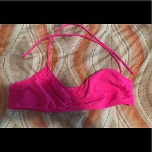 Swim top worn only to try on